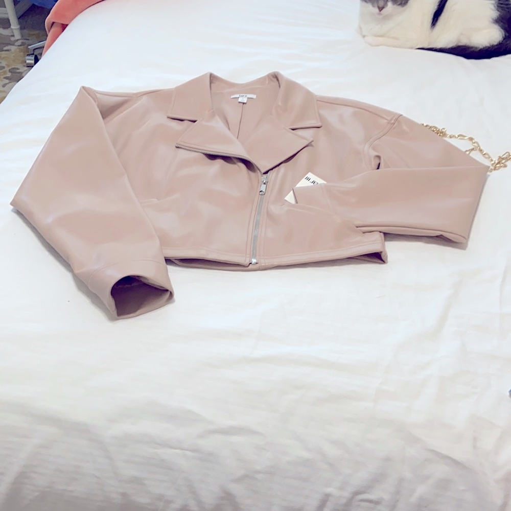 Crop Jacket Pho Leather